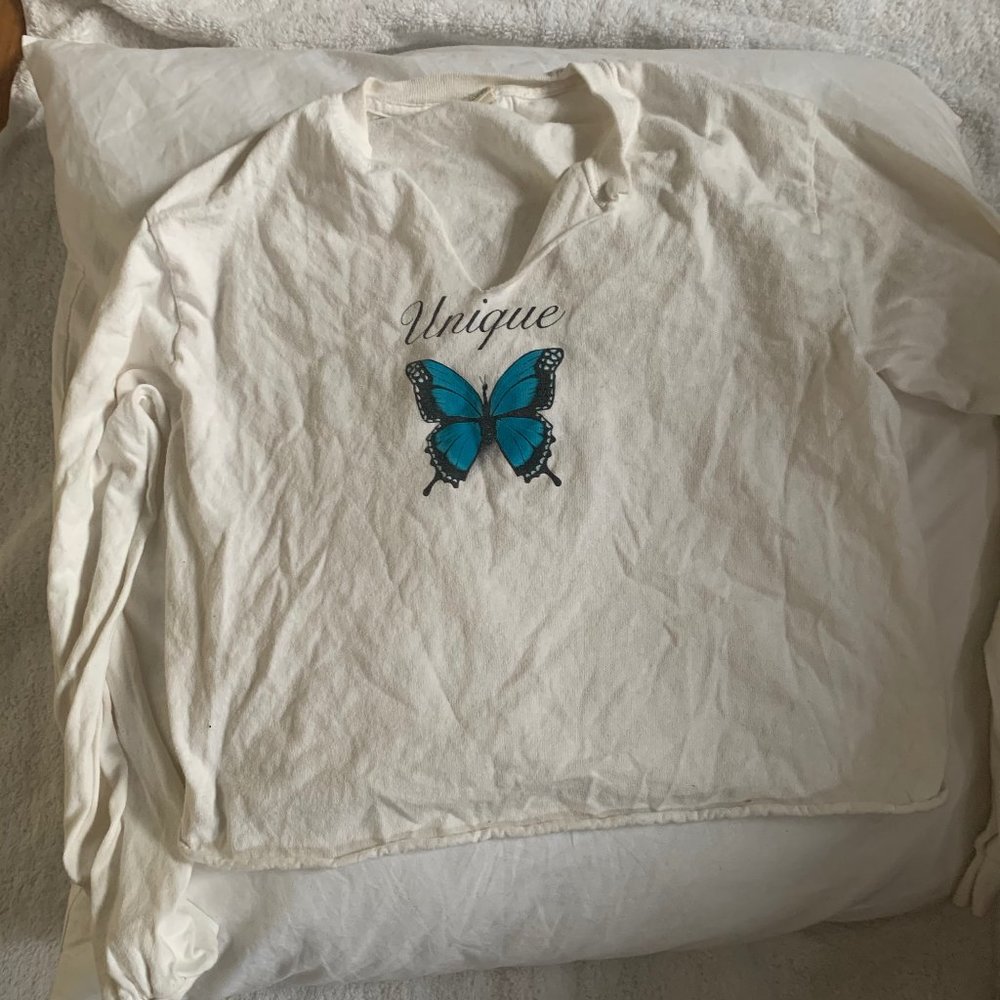 "Unique" Butterfly Urban Tee